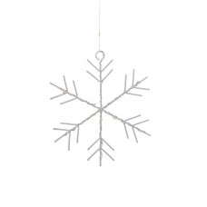 Гирлянда Светодиодный занавес из росы с фигурами Снежинок БЕЛЫЙ IP20 USB + пульт управления NEON-NIGHT