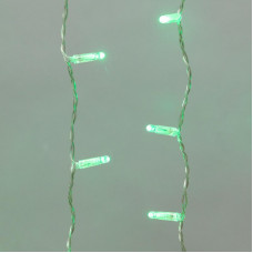 Гирлянда светодиодная Занавес 2x0,8м 160 LED ЗЕЛЕНЫЙ прозрачный ПВХ IP65 постоянное свечение 230В блок в комплекте NEON-NIGHT