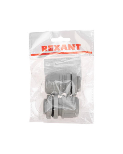 Кабельный ввод MG-25 (18-13мм) серый, уп. 2 шт REXANT