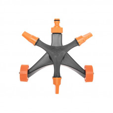 Дождеватель для полива на колесах, круговой, регулируемый ЧЕТЫРЕ СЕЗОНА