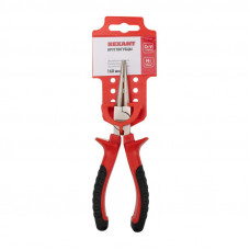 Круглогубцы 160мм никелированные, двухкомпонентные рукоятки REXANT