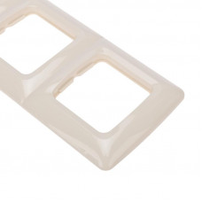 DEA Рамка 4-я горизонтальная Беж KRANZ