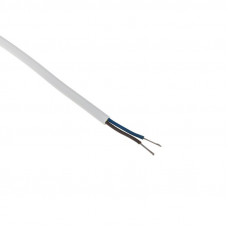 Шнур сетевой 2х0,75 мм² 1,8м белый REXANT