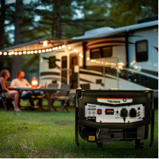 Генератор бензиновый KR3300, 3,3кВт, 230В, 15л, ручной стартер KRANZ