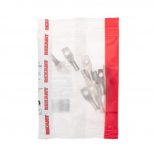 Наконечник медный луженый ТМЛ 6–5–4 (6мм² - Ø5мм) ГОСТ 7386-80 (в упак. 10 шт.) REXANT