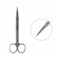 Ножницы с двумя острыми концами прямые 145 мм