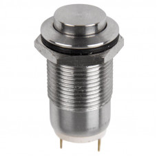 Кнопка антивандальная Ø12 Фикс (2с) OFF-ON выпуклая (A12-B2) REXANT (в упак. 1шт.)