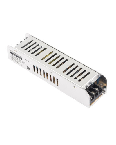 Источник питания компактный 12V, 60W с разъемами под винт (IP20)