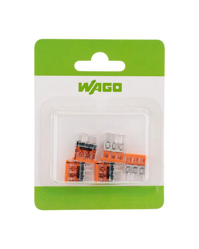 2273-203 Экcпресс-клемма, 3-проводная до 2,5 мм², (5 шт/уп)  WAGO