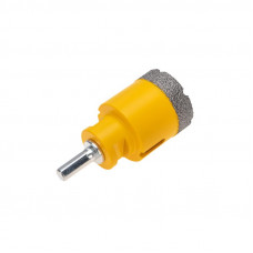 Коронка алмазная профессиональная по керамограниту и железобетону М14, вакуумное спекание, 45мм, для УШМ KRANZ