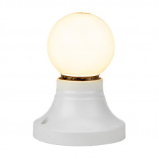 Лампа светодиодная, диаметр 45мм, E27, 5 LED, 2Вт, ТЕПЛЫЙ БЕЛЫЙ, 230В NEON-NIGHT