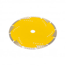 Диск алмазный отрезной Turbo сегментный с защитными секторами, 230х22,2x10мм KRANZ