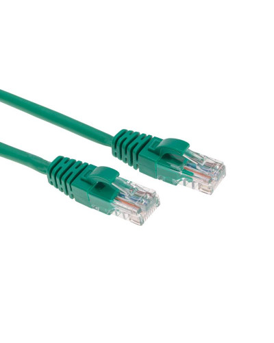 Патч-корд U/UTP, CAT 5e, RJ45-RJ45, 26AWG, LSZH, зеленый, 0,5м REXANT