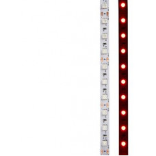 Лента светодиодная 12В, SMD5050, 14,4Вт/м, 60 LED/м, красный, 10мм, 5м, IP20 LAMPER