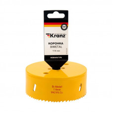 Коронка Bimetal 114мм KRANZ