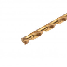 Сверло по металлу, 8мм, Р6М5, ТИТАН, шестигранный хвостовик (1 шт. в упаковке) DIN 338 KRANZ