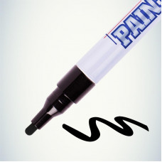 Маркер-краска Slim 2мм, нитрооснова, черный MunHwa