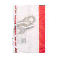 Наконечник медный луженый ТМЛ 70–12–13 (70мм² - Ø12мм) ГОСТ 7386-80 (в упак. 2 шт.) REXANT