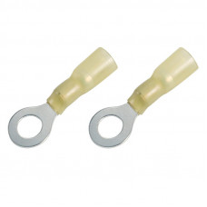Наконечник кольцевой изолированный термоусаживаемый ø 8.4 мм 4-6 мм² (НКи-т 6.0-8/НКи-т5,5-8) желтый REXANT