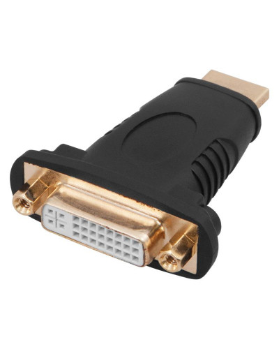 Переходник штекер HDMI - гнездо DVI-I REXANT