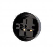 Розетка РШ для электрической плиты 32А, 250В, 2Р+РЕ (ОУ) черная REXANT