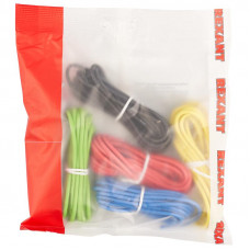 Набор автопровода «Радуга» 1х2,50мм, 6 цветов (белый, желтый, зеленый, красный, синий, черный) по 3м REXANT