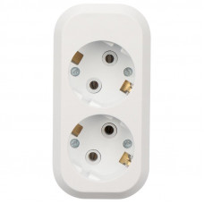 Колодка 2 гнезда с заземлением REXANT