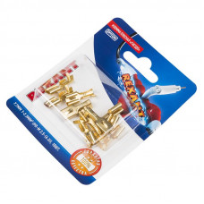 Клемма плоская гнездо 7.5 мм 1-2.5 мм² (РП-м 2.5-(6.3)) в упак. 10 шт. REXANT