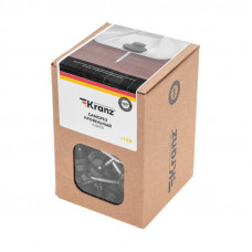 Саморез кровельный 4,8х50мм, окрашенный RAL 7024, короб (150 шт/уп) KRANZ