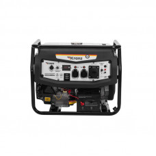 Генератор бензиновый KR5500EA, 5,5кВт, 230В, 25л, коннектор автоматики, электростартер KRANZ