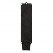 Розетка (колодка) влагозащищенная с крышкой 4 гнезда, 2Р+РЕ, 230В, с/3, 16А, IP44, каучук, черная PROconnect