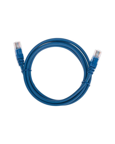 Патч-корд U/UTP, CAT 5e, RJ45-RJ45, 26AWG, LSZH, синий, 1,5м REXANT