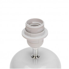 Светильник декоративный настольный Форте, основание белого цвета, белый абажур, цоколь Е27, 60Вт REXANT