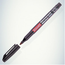 Маркер перманентный 0,75мм (для рисунка печатных плат) черный Edding-404