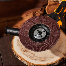 Круг лепестковый торцевой, P40, 150х22,2мм KRANZ