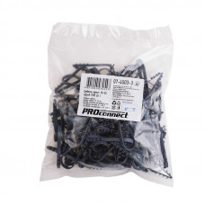 Дюбель-хомут 19-25мм, круглый, серый (100 шт/уп) PROconnect