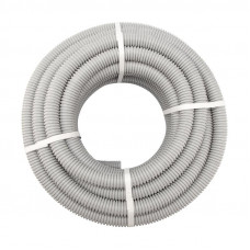 Труба гофрированная из ПВХ, с зондом, Ø32мм (бухта 25 м/уп) REXANT