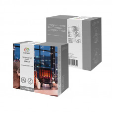 Светодиодный камин Винтаж с эффектом живого огня 30х16х35,5 см, батарейки 3хС (не в комплекте) и USB (в комплекте)