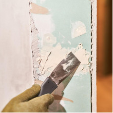 Шпатель 40 мм нержавеющая сталь, пластмассовая ручка REXANT