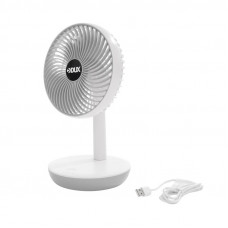 Вентилятор настольный USB, белый, 6Вт