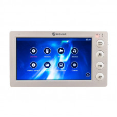 Цветной монитор видеодомофона 7' формата AHD(1080P), с детектором движения, функцией фото- и  видеозаписи. Цвет белый  (модель AC-434)