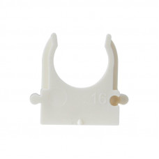 Крепеж-клипса для монтажного пистолета Ø 16 мм, белая (100 шт/уп) REXANT