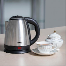 Чайник электрический, нержавеющая сталь 1,5 литра, 1850 Вт/220В  (DX3015)  DUX