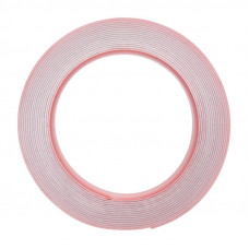 Двухсторонний скотч, акриловая основа, прозрачный, 12мм, ролик 5м REXANT