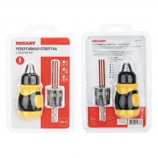 Набор 8 предметов с реверсивной отверткой REXANT