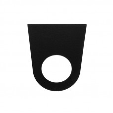 Держатель дозатора для жидкого мыла и шампуней на 1 флакон настенный, черный REXANT