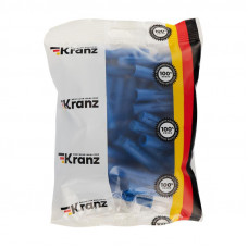 Дюбель распорный 10х60мм, синий, полипропилен, пакет (50 шт/уп) KRANZ