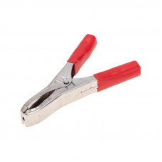 Зажим крокодил, длина 98мм, ток 50A, 2 шт., пакет БОПП REXANT