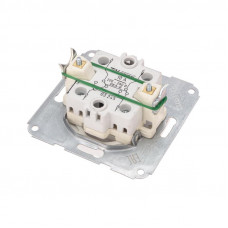 DEA Выключатель (переключатель) 1кл перекрест. с/у 10А мех. белый KRANZ