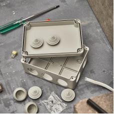 Коробка распаячная ОУ 150x110x70 мм, винт IP55 REXANT